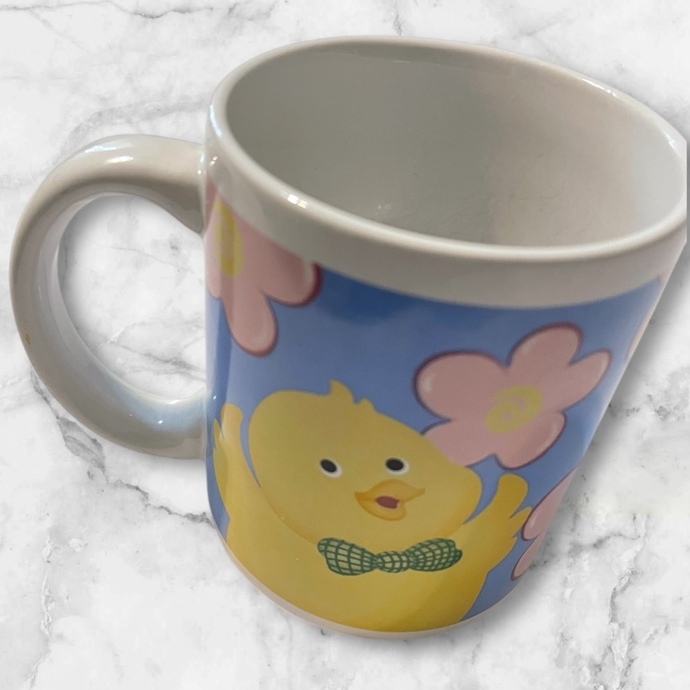 Vintage 1984 Avon Baby Chick Ceramic Mug